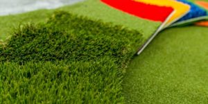 Artificial grass sample